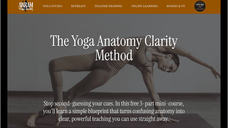 The Anatomy Clarity Method