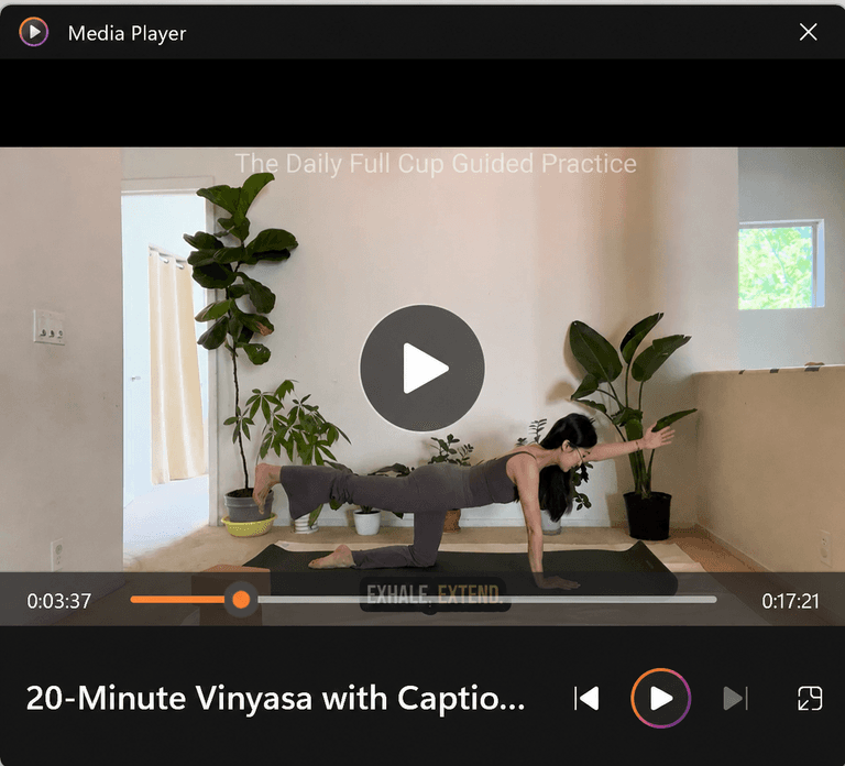 The Daily Full Cup Guided Practice