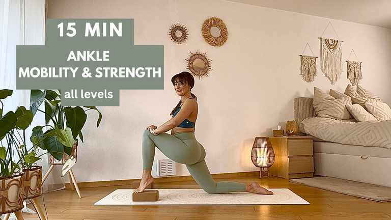 15 min Ankle Mobility And Strength - all levels