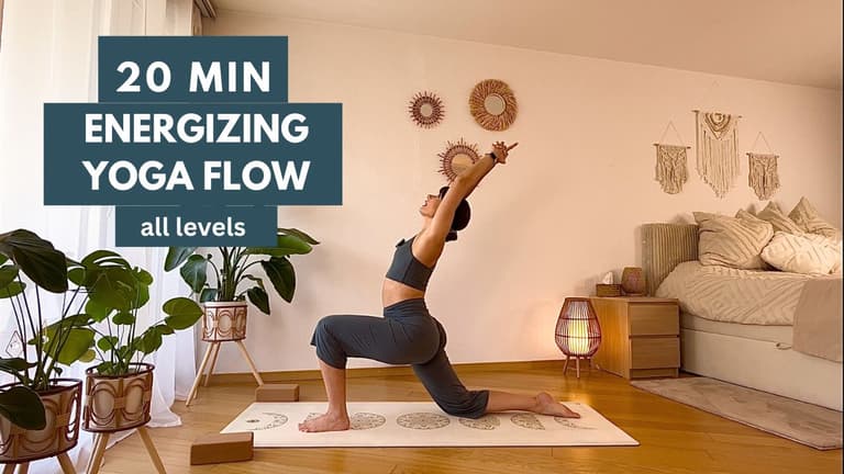20 min Energizing Yoga Flow - all levels