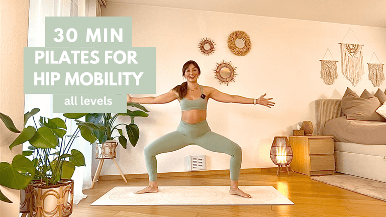 30 min Pilates For Hip Mobility - all levels