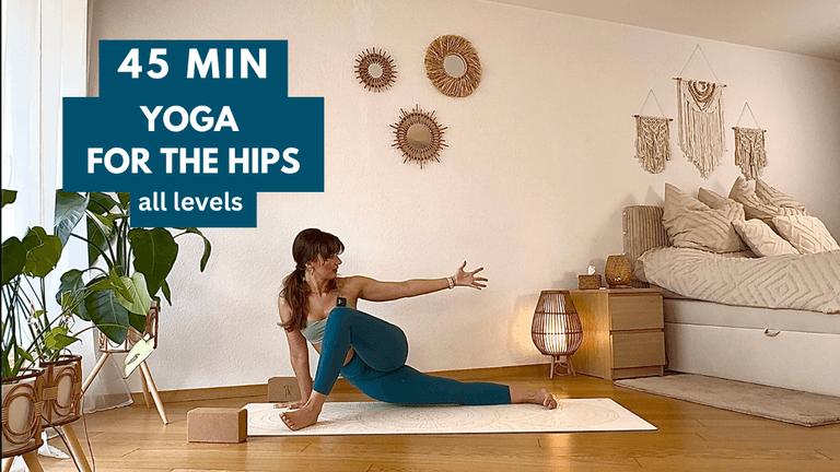 45 min Yoga For The Hips - all levels