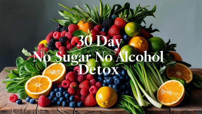 No Alcohol, No Sugar 30 Day Detox