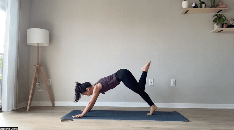 48 Minutos Vinyasa Yoga en Vivo por Zoom