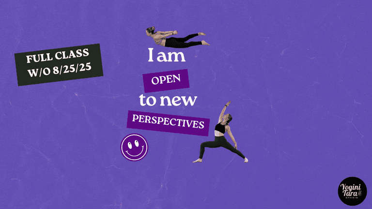 Peanut Butter & Jelly Yoga Flow: Embrace New Perspectives 💜